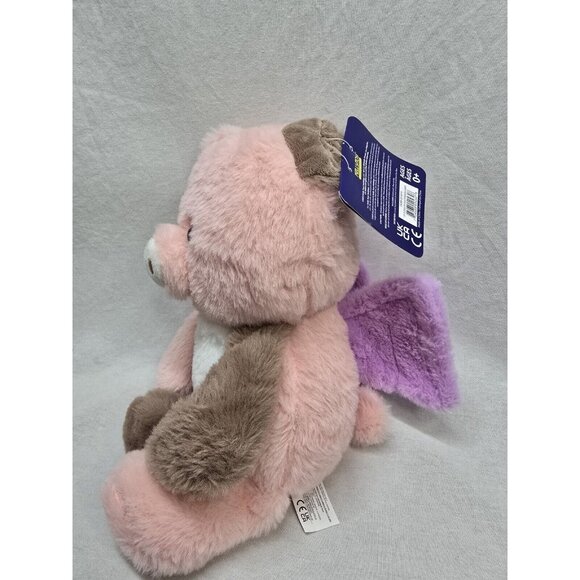 When Pigs Fly Plush Pig With Wings Stuffed Farm Animal KellyToys Jazzware Co - Picture 3 of 6
